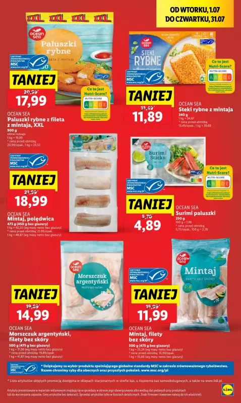 Lidl - gazetka promocyjna Oferta od czwartku od czwartku 03.07 do soboty 05.07 - strona 31