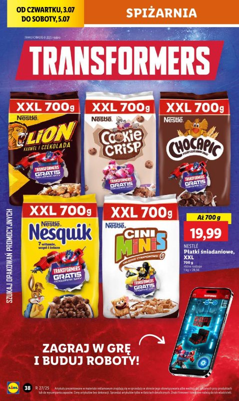 Lidl - gazetka promocyjna Oferta od czwartku od czwartku 03.07 do soboty 05.07 - strona 54