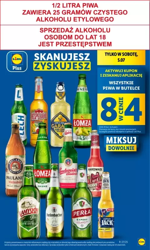 Lidl - gazetka promocyjna Oferta od czwartku od czwartku 03.07 do soboty 05.07 - strona 7