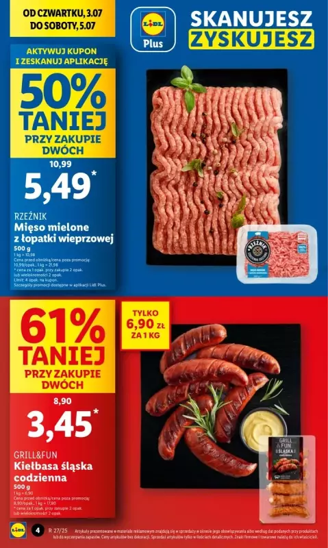 Lidl - gazetka promocyjna Oferta od czwartku od czwartku 03.07 do soboty 05.07 - strona 8