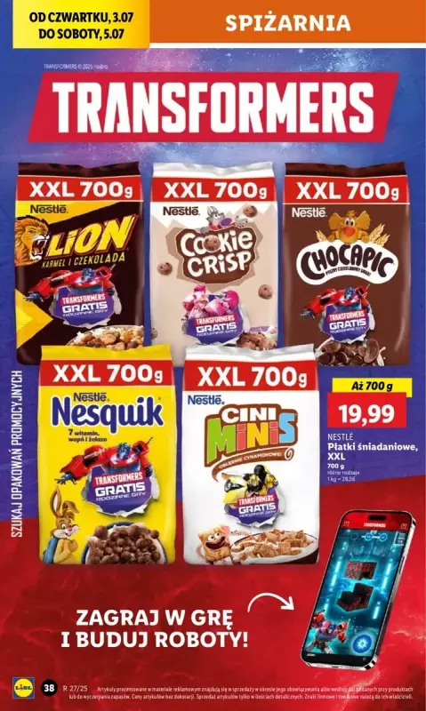 Lidl - gazetka promocyjna Oferta od czwartku od czwartku 03.07 do soboty 05.07 - strona 54