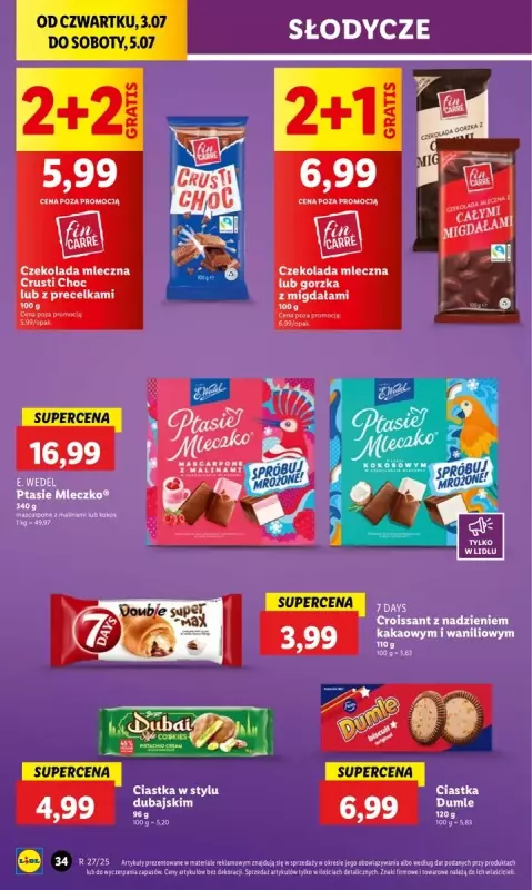 Lidl - gazetka promocyjna Oferta od czwartku od czwartku 03.07 do soboty 05.07 - strona 50