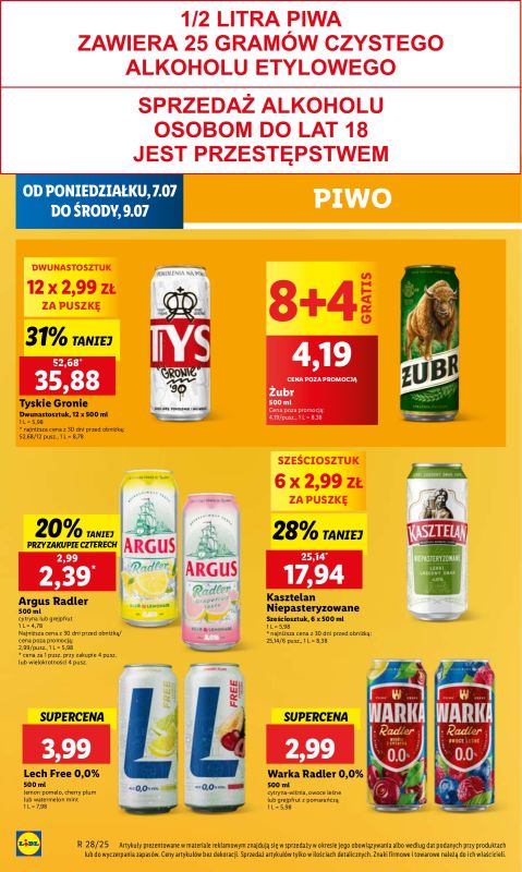 Lidl - gazetka promocyjna Oferta od poniedziałku od poniedziałku 07.07 do środy 09.07 - strona 44