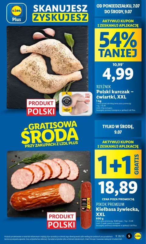 Lidl - gazetka promocyjna Oferta od poniedziałku   - strona 3
