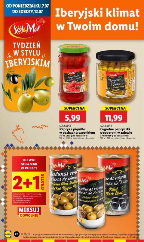Lidl - gazetka promocyjna Oferta od poniedziałku od poniedziałku 07.07 do środy 09.07 - strona 32
