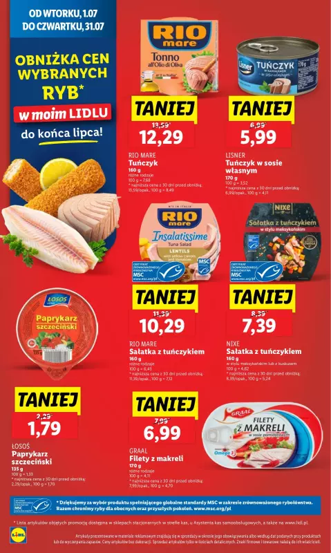 Lidl - gazetka promocyjna Oferta od poniedziałku od poniedziałku 07.07 do środy 09.07 - strona 24