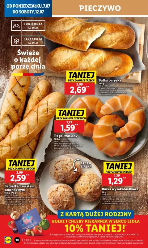 Lidl - gazetka promocyjna Oferta od poniedziałku od poniedziałku 07.07 do środy 09.07 - strona 18