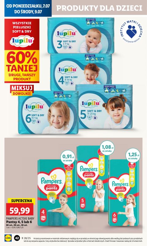 Lidl - gazetka promocyjna Oferta od poniedziałku od poniedziałku 07.07 do środy 09.07 - strona 50