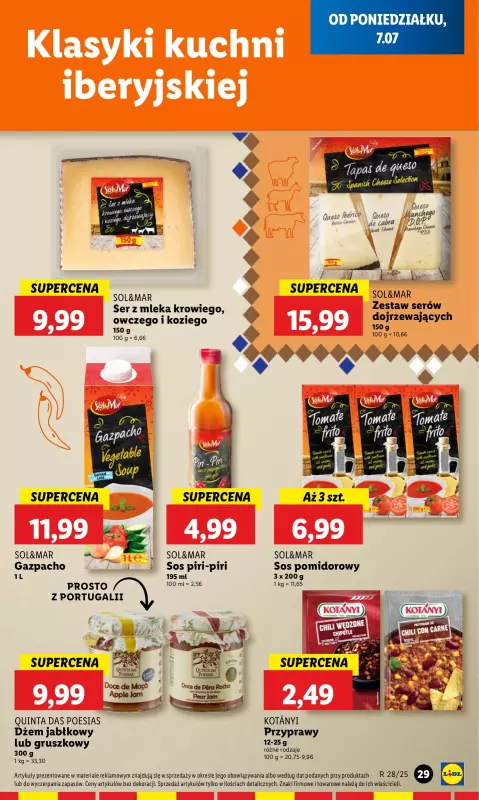 Lidl - gazetka promocyjna Oferta od poniedziałku od poniedziałku 07.07 do środy 09.07 - strona 35