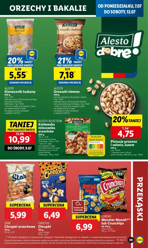 Lidl - gazetka promocyjna Oferta od poniedziałku od poniedziałku 07.07 do środy 09.07 - strona 47
