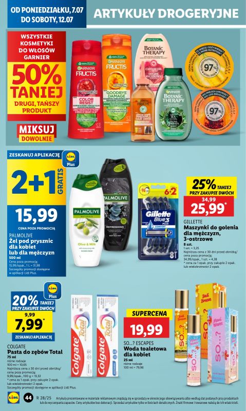 Lidl - gazetka promocyjna Oferta od poniedziałku od poniedziałku 07.07 do środy 09.07 - strona 52