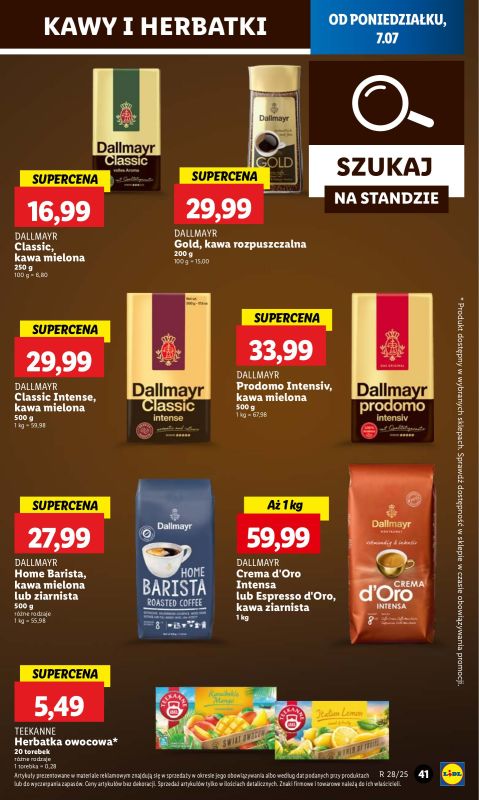 Lidl - gazetka promocyjna Oferta od poniedziałku od poniedziałku 07.07 do środy 09.07 - strona 49