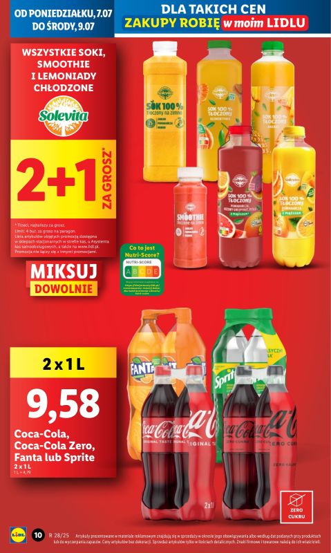 Lidl - gazetka promocyjna Oferta od poniedziałku od poniedziałku 07.07 do środy 09.07 - strona 8