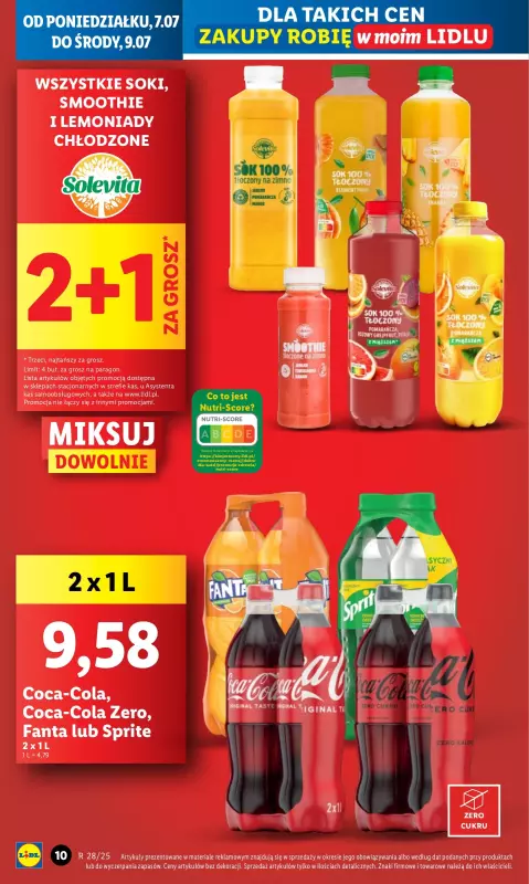 Lidl - gazetka promocyjna Oferta od poniedziałku od poniedziałku 07.07 do środy 09.07 - strona 8