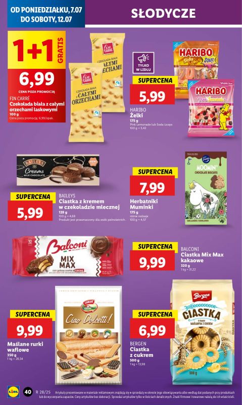 Lidl - gazetka promocyjna Oferta od poniedziałku od poniedziałku 07.07 do środy 09.07 - strona 48