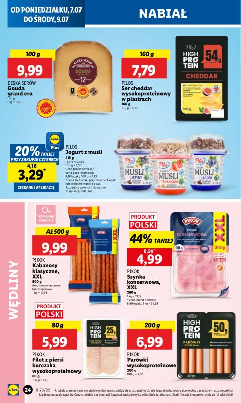 Lidl - gazetka promocyjna Oferta od poniedziałku od poniedziałku 07.07 do środy 09.07 - strona 28