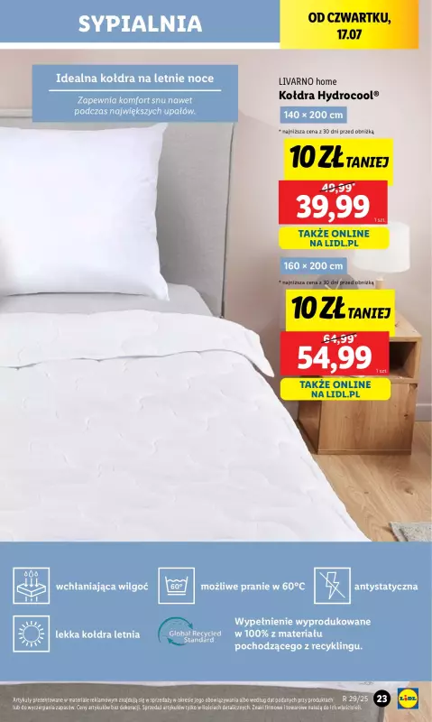 Lidl - gazetka promocyjna Katalog od poniedziałku 14.07 do soboty 19.07 - strona 33