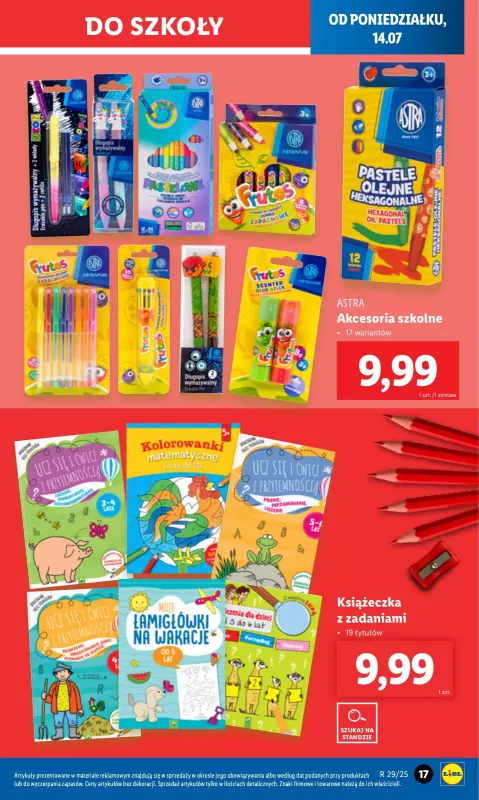 Lidl - gazetka promocyjna Katalog od poniedziałku 14.07 do soboty 19.07 - strona 19