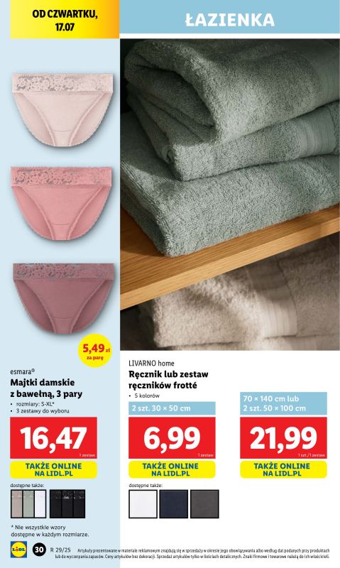 Lidl - gazetka promocyjna Katalog od poniedziałku 14.07 do soboty 19.07 - strona 40