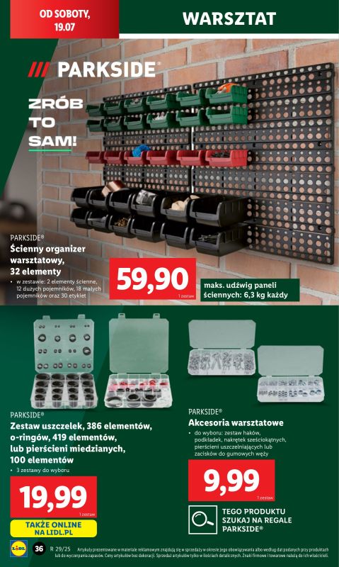 Lidl - gazetka promocyjna Katalog od poniedziałku 14.07 do soboty 19.07 - strona 46