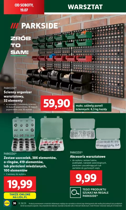 Lidl - gazetka promocyjna Katalog od poniedziałku 14.07 do soboty 19.07 - strona 46