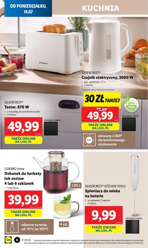 Lidl - gazetka promocyjna Katalog od poniedziałku 14.07 do soboty 19.07 - strona 8