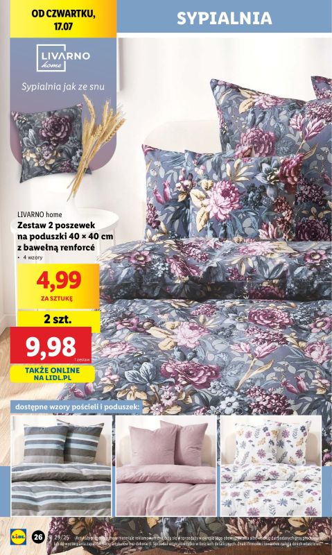 Lidl - gazetka promocyjna Katalog od poniedziałku 14.07 do soboty 19.07 - strona 36
