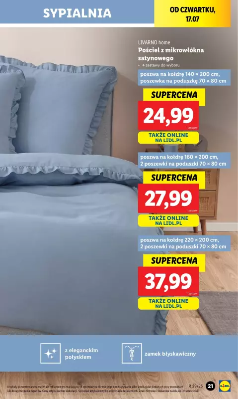 Lidl - gazetka promocyjna Katalog od poniedziałku 14.07 do soboty 19.07 - strona 31