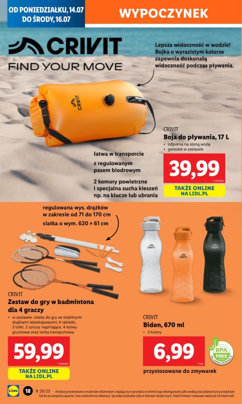 Lidl - gazetka promocyjna Katalog od poniedziałku 14.07 do soboty 19.07 - strona 20