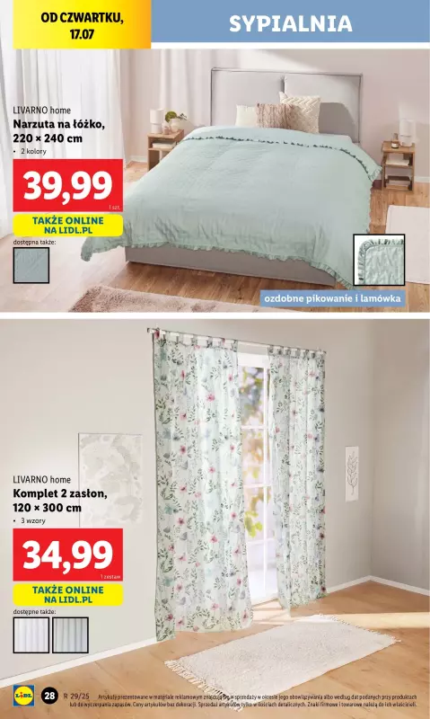 Lidl - gazetka promocyjna Katalog od poniedziałku 14.07 do soboty 19.07 - strona 38