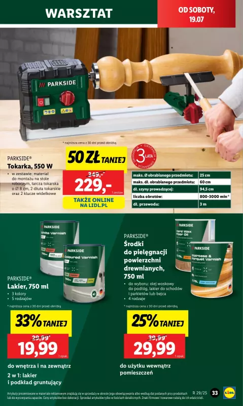 Lidl - gazetka promocyjna Katalog od poniedziałku 14.07 do soboty 19.07 - strona 43