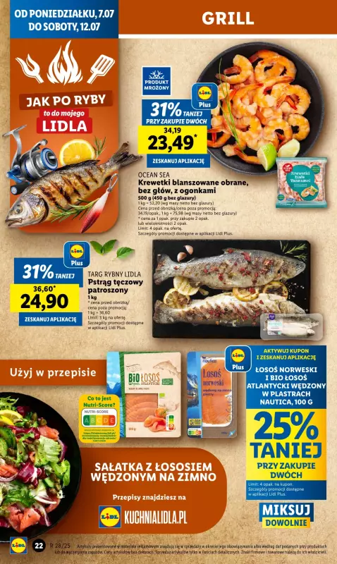 Lidl - gazetka promocyjna Oferta od poniedziałku od poniedziałku 07.07 do środy 09.07 - strona 24