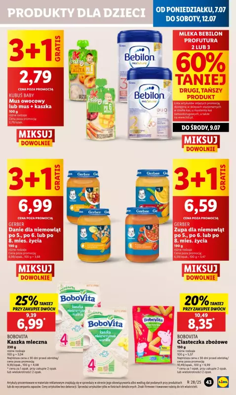 Lidl - gazetka promocyjna Oferta od poniedziałku od poniedziałku 07.07 do środy 09.07 - strona 53