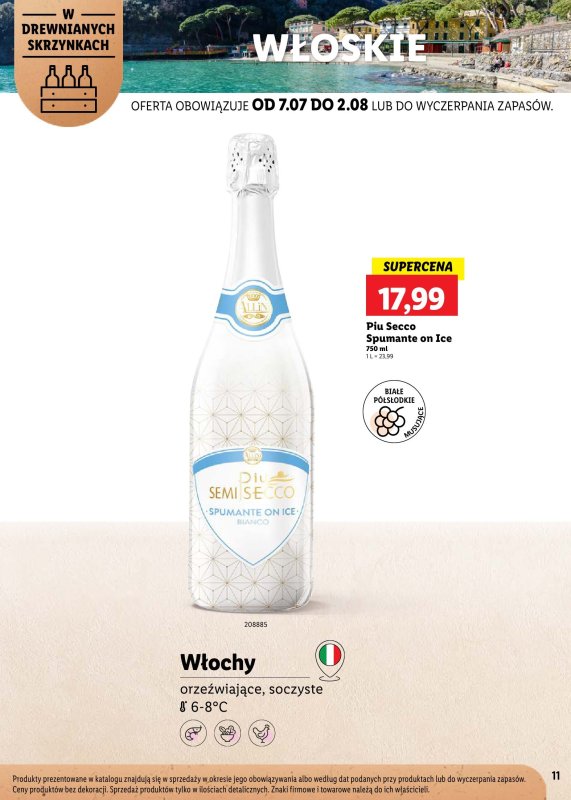 Lidl - gazetka promocyjna Karta Win Powiew Świeżości od poniedziałku 07.07 do soboty 02.08 - strona 11