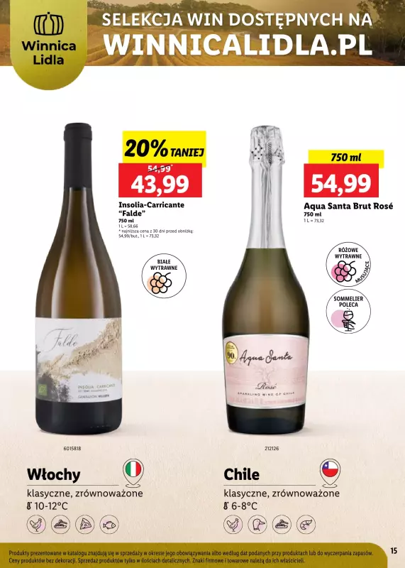 Lidl - gazetka promocyjna Karta Win Powiew Świeżości od poniedziałku 07.07 do soboty 02.08 - strona 15