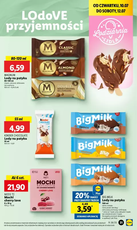 Lidl - gazetka promocyjna Oferta od czwartku od czwartku 10.07 do soboty 12.07 - strona 39