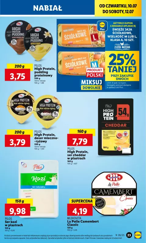 Lidl - gazetka promocyjna Oferta od czwartku od czwartku 10.07 do soboty 12.07 - strona 27