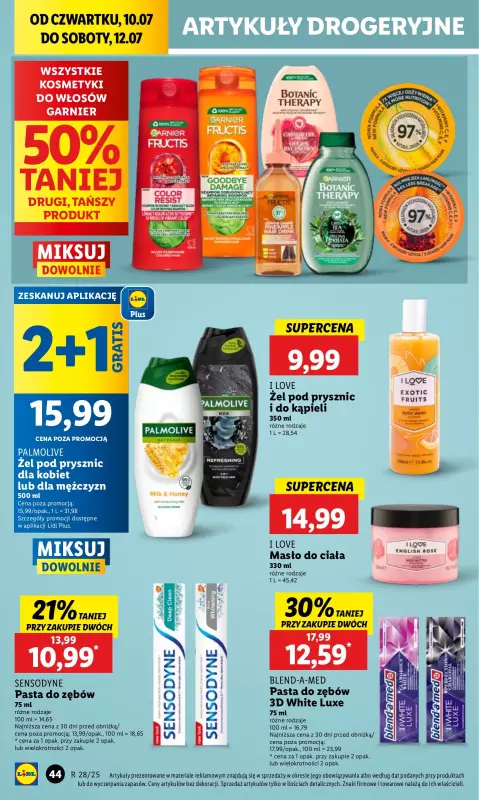 Lidl - gazetka promocyjna Oferta od czwartku od czwartku 10.07 do soboty 12.07 - strona 56
