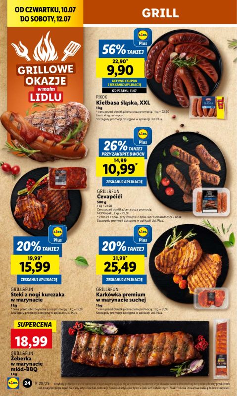 Lidl - gazetka promocyjna Oferta od czwartku od czwartku 10.07 do soboty 12.07 - strona 30