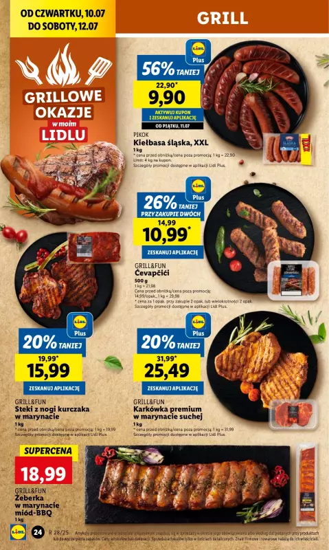 Lidl - gazetka promocyjna Oferta od czwartku od czwartku 10.07 do soboty 12.07 - strona 30