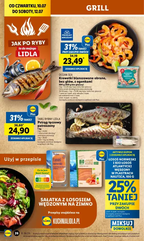 Lidl - gazetka promocyjna Oferta od czwartku od czwartku 10.07 do soboty 12.07 - strona 32