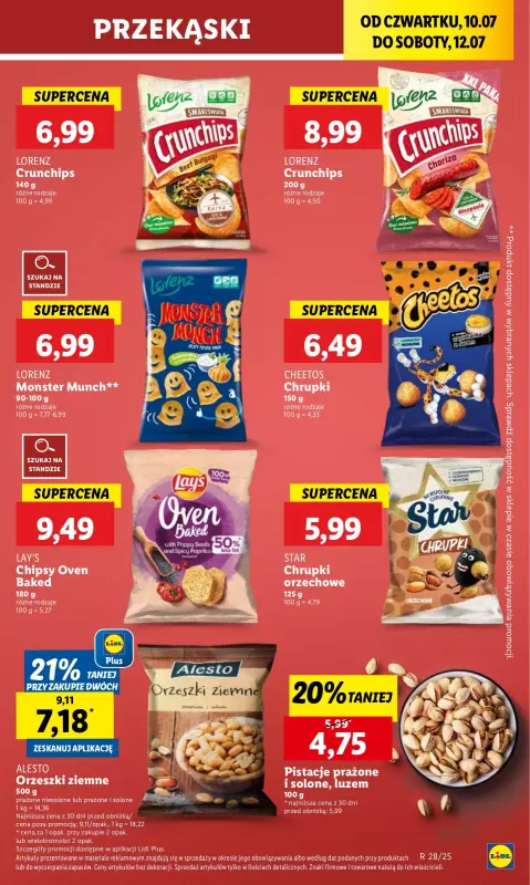 Lidl - gazetka promocyjna Oferta od czwartku od czwartku 10.07 do soboty 12.07 - strona 49