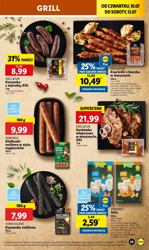 Lidl - gazetka promocyjna Oferta od czwartku od czwartku 10.07 do soboty 12.07 - strona 31