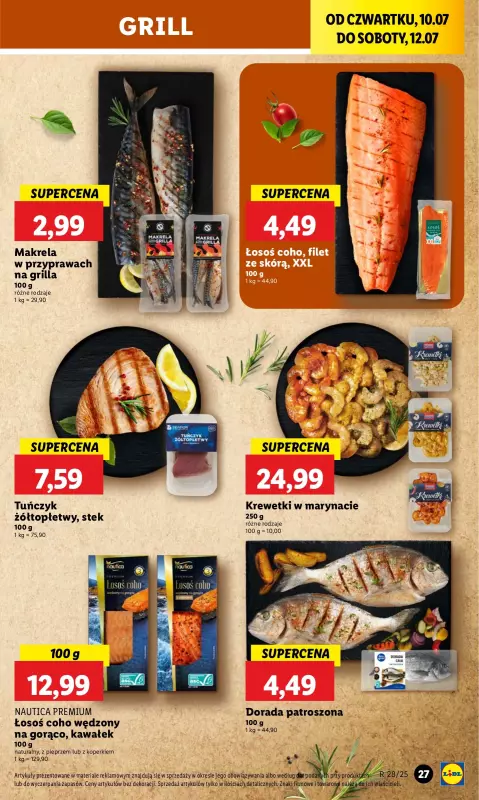 Lidl - gazetka promocyjna Oferta od czwartku od czwartku 10.07 do soboty 12.07 - strona 33