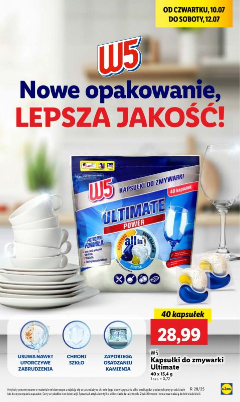 Lidl - gazetka promocyjna Oferta od czwartku od czwartku 10.07 do soboty 12.07 - strona 59