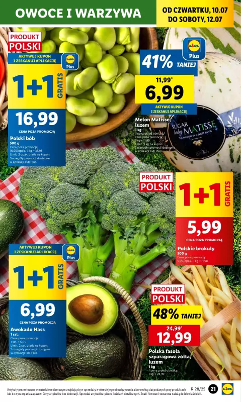 Lidl - gazetka promocyjna Oferta od czwartku od czwartku 10.07 do soboty 12.07 - strona 25