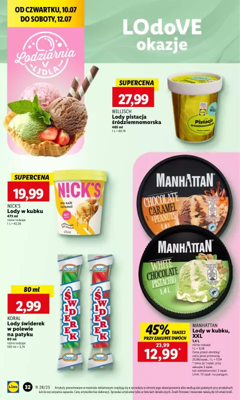 Lidl - gazetka promocyjna Oferta od czwartku od czwartku 10.07 do soboty 12.07 - strona 40
