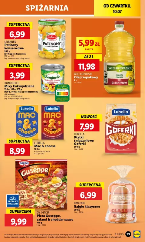 Lidl - gazetka promocyjna Oferta od czwartku od czwartku 10.07 do soboty 12.07 - strona 51