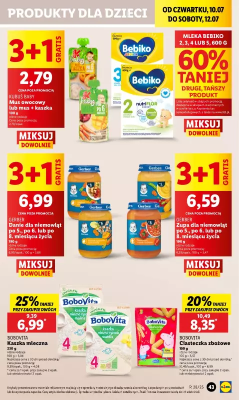 Lidl - gazetka promocyjna Oferta od czwartku od czwartku 10.07 do soboty 12.07 - strona 55