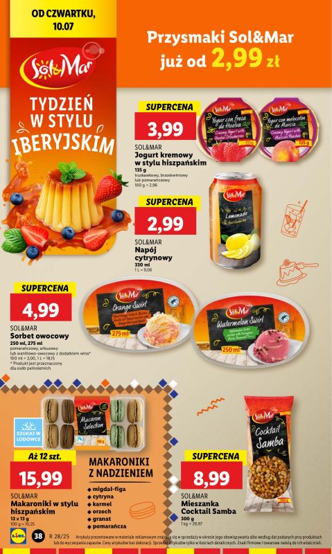 Lidl - gazetka promocyjna Oferta od czwartku od czwartku 10.07 do soboty 12.07 - strona 50